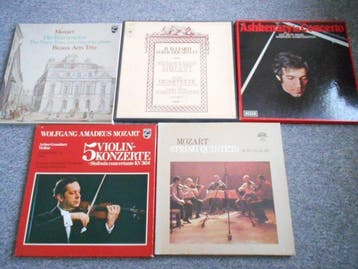Mozart - Diverse artiesten - 5 Boxsets : Mozart: Grumiaux,, Cd's en Dvd's, Nieuw in verpakking