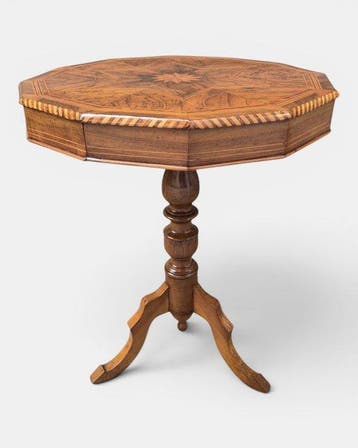Middentafel - Wortelnotenhout