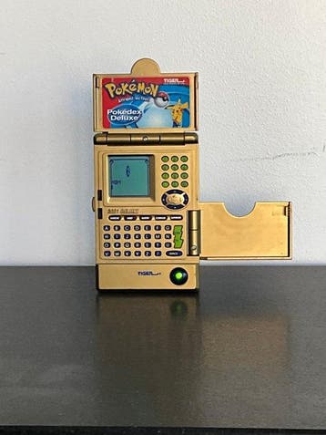 Tiger Pokemon Pokedex Deluxe 2001 Gold Edition, Nieuw