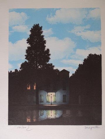 René Magritte (1898-1967) - L´Empire des Lumières