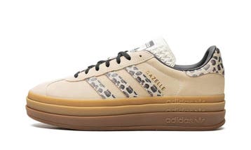 adidas Gazelle Bold Cream Black Leopard (W), Nieuw