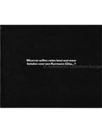 1968 VOLKSWAGEN KARMANN GHIA BROCHURE NEDERLANDS, Nieuw, Volkswagen, Author