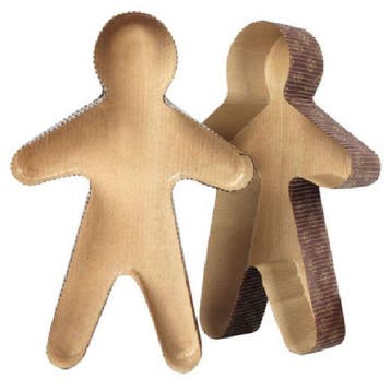 Patis Decor Bakvorm Papier Gingerbread Man 24,3x16,1cm 2st., Verzenden, Nieuw