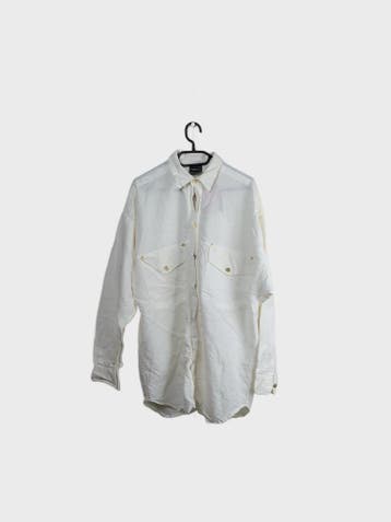 Versace Casual overhemden Dames maat L Wit Vintage, Ophalen of Verzenden, Nieuw
