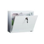 Allux LT160 postopvangkast staal - wit, Tuin en Terras, Brievenbussen, Verzenden, Nieuw