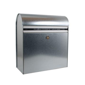 Allux KS200 wandbrievenbus staal - gegalvaniseerd, Verzenden, Nieuw