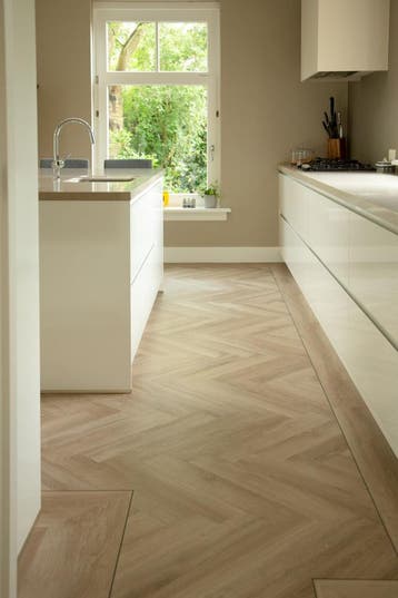 Plak pvc Visgraat  |  mFLOR Parva River Oak XL 41925 Douro, Ophalen, Nieuw
