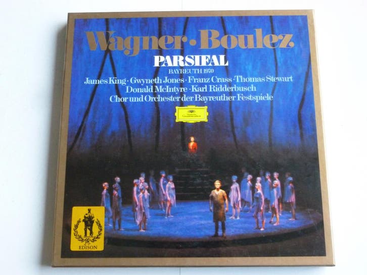 Wagner - Parsifal / Boulez (5 LP), Cd's en Dvd's, Vinyl | Klassiek, Zo goed als nieuw, Ophalen of Verzenden