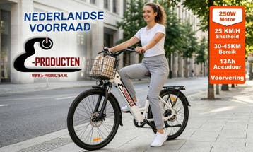 EB13 elektrische stadsfiets | Nieuw | Garantie | Bezichtigin, 59 cm of meer, Ophalen, Nieuw