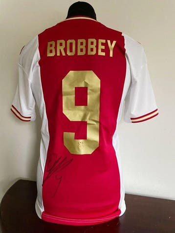 AJAX - Nederlandse voetbal competitie - Brian Brobbey - 2023, Verzamelen, Nieuw