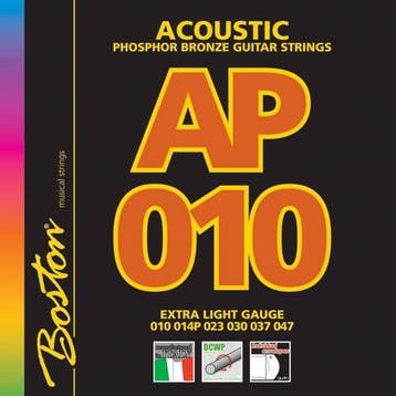 Boston AP-10 Phosphor Bronze Akoestische Gitaar Snaren Extra, Ophalen of Verzenden, Nieuw