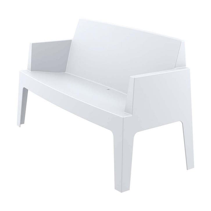 Garden Impressions Box tuinbank L138 cm the original - wit, Tuin en Terras, Tuinsets en Loungesets, Verzenden