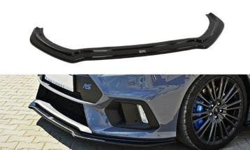 Voorspoiler Ford Focus RS Mk3 V.4 Glanzend Zwart, Ophalen of Verzenden, Nieuw