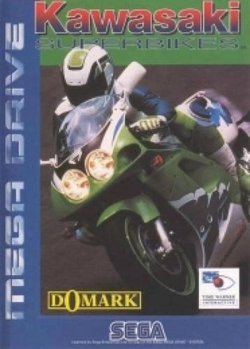 Kawasaki Superbikes (Sega MegaDrive), Spelcomputers en Games, Games | Sega, Verzenden, Gebruikt