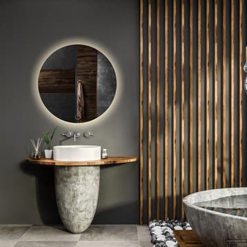 Luxe Badkamerspiegel met LED verlichting vanaf € 129.95, Ophalen of Verzenden, Nieuw, Glas, Overige typen