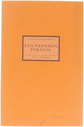 Papieren parasol 9789026447891 Timmermans, Verzenden, Gelezen, Timmermans