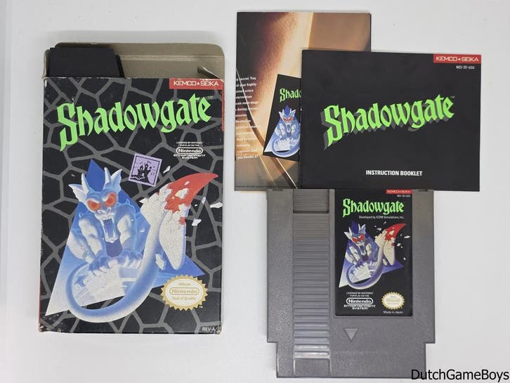 Nintendo NES - Shadowgate - USA, Spelcomputers en Games, Games | Nintendo NES, Gebruikt, Verzenden