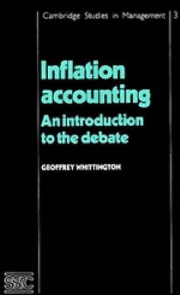 Cambridge Studies in ManagementSeries Number 3- Inflation, Ophalen of Verzenden, Nieuw