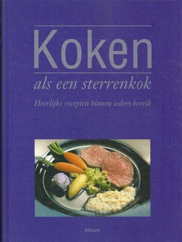 Koken als een sterrenkok, Boeken, Kookboeken, Verzenden, Gelezen
