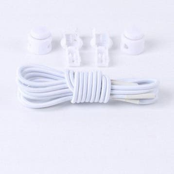 Vol Witte Elastische Snelsluiting Veters, Verzenden, Nieuw