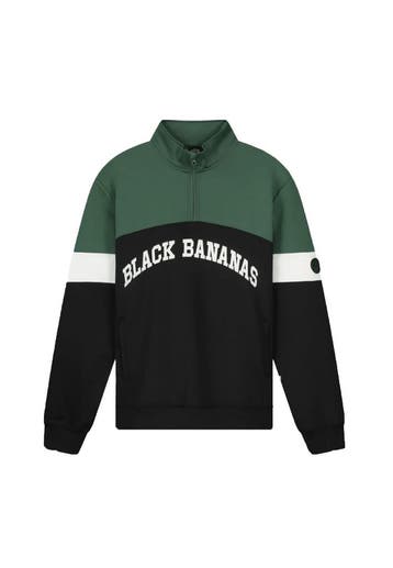 Black Bananas Huddle Tracktop MENFW22.2.03 Zwart-L, Kleding | Heren, Sportkleding, Verzenden, Nieuw, Zwart