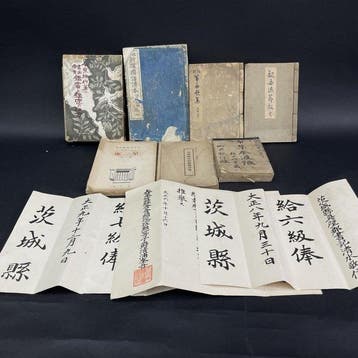 Verzameling diverse boeken en documenten uit de