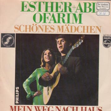 Esther &amp; Abi Ofarim - Schönes Mädchen / Mein Weg Nach Ha, Ophalen of Verzenden, Gebruikt