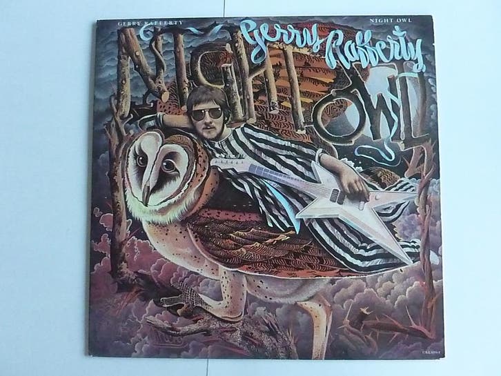Gerry Rafferty - Night Owl (LP) USA, Cd's en Dvd's, Vinyl | Pop, Zo goed als nieuw, Ophalen of Verzenden