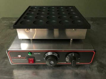 NIEUW! Poffertjesplaat | poffertjespan | 4 model | 25 50 100, Ophalen of Verzenden, Nieuw in verpakking, Fornuis, Frituur en Grillen