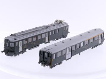 Schaal H0 Metropolitan 749 en 779 elektrisch treinstel BD..., Ophalen of Verzenden, Gebruikt, Gelijkstroom, Treinset