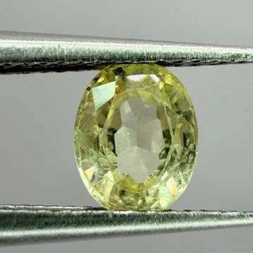 Zonder minimumprijs - 1 pcs Geel Saffier - 0.86 ct -, Sieraden, Tassen en Uiterlijk, Nieuw