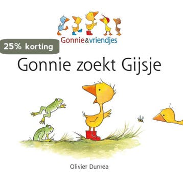 Gonnie & vriendjes - Gonnie zoekt Gijsje - Oliver Dunrea, Boeken, Verzenden, Gelezen, Oliver Dunrea