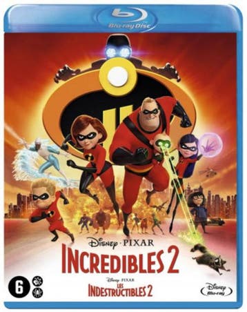 The Incredibles 2 (Blu-ray), Verzenden, Gebruikt