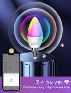 E27 LED lamp - Dimbaar - Smart lamp - 6,5W - 6 stuks - Aigos, Verzenden, Zo goed als nieuw