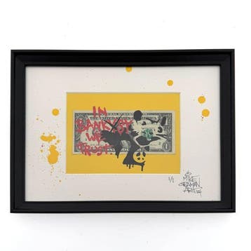 Mike Graman (1977) - In Banksy we Trust