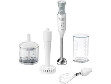 Bosch MSM66155 - Staafmixer - 600W 12 snelheden - Grijs/Wit, Verzenden, Zo goed als nieuw