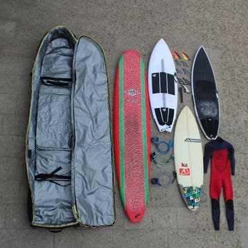 Longboard boardbag huren (met wielen)| bij Bagbuddy, Verzenden, Zo goed als nieuw, Longboard