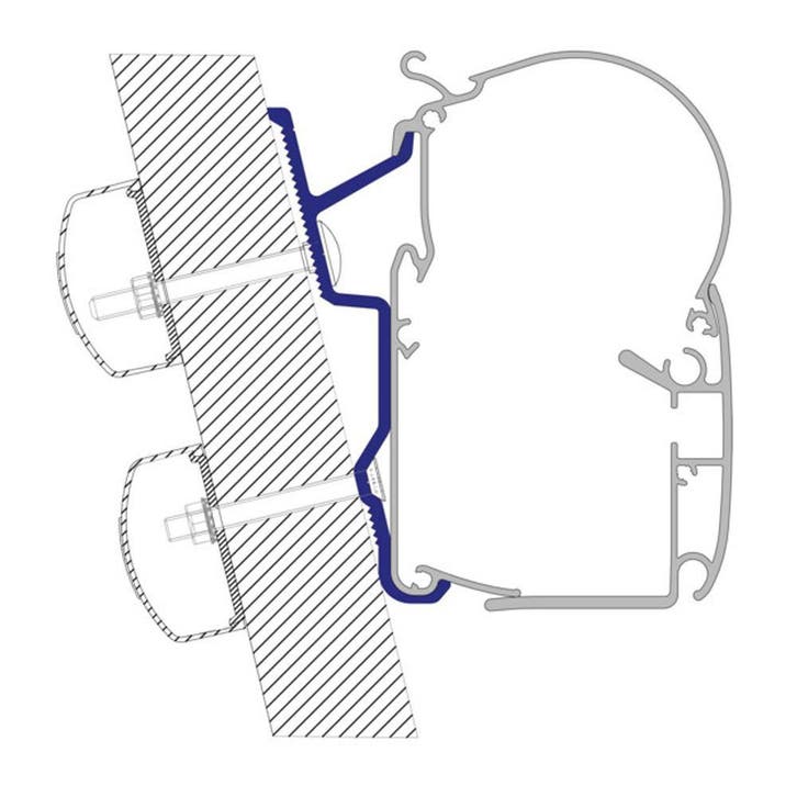 Dometic Ducato H2 Hefdak Adapter, Caravans en Kamperen, Camper-accessoires, Nieuw, Ophalen of Verzenden