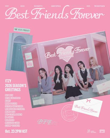 kpop merchandise - Itzy =calendar= - Seasons greetings, Verzenden, Zo goed als nieuw
