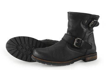Panama Jack Biker boots in maat 39 Zwart, Verzenden, Zwart, Overige typen, Zo goed als nieuw
