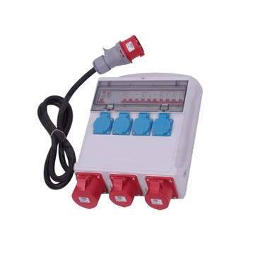 Stroomverdeelkast 32.Amp 230 + 400volt, Verzenden