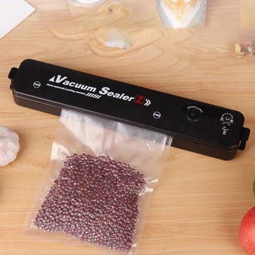 BestHome Vacumeermachine met 15 vacumeerzakken - Voor Alle, Ophalen of Verzenden, Zo goed als nieuw