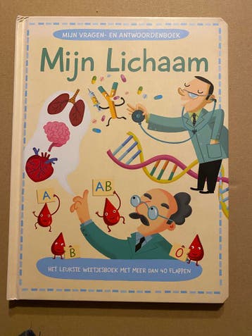 Vragen- en antwoordenboek - Mijn lichaam - Flapjesboek NIEUW, Ophalen of Verzenden, Zo goed als nieuw, Non-fictie, 5 of 6 jaar