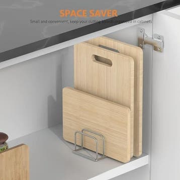 Roestvrij Staal Organizer voor Snijplanken en Pannendeksels, Verzenden, Nieuw