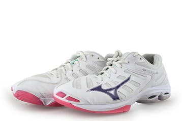 Mizuno Sportschoenen in maat 42 Wit, Verzenden, Zo goed als nieuw, Mizuno, Wit