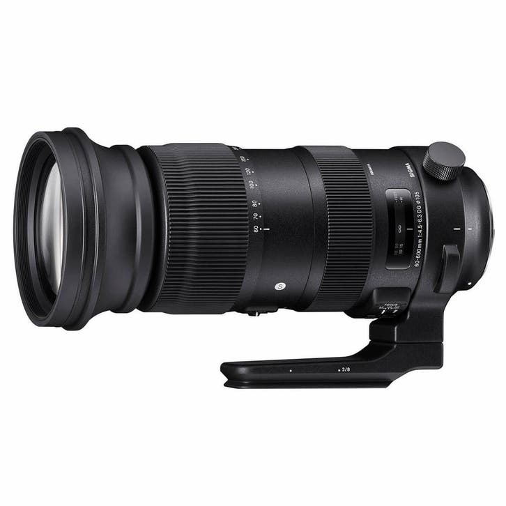 Sigma 60-600mm f/4.5-6.3 DG OS HSM Sports Sigma SA-mount, Audio, Tv en Foto, Fotografie | Lenzen en Objectieven, Telelens, Gebruikt