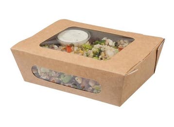 Saladebakken | Afbreekbaar | 825ml | 250 stuks | Insteeks..., Zakelijke goederen, Verzenden, Nieuw in verpakking