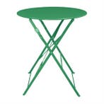 Ronde Trottoirstijl Tafel Bosgroen – 710xØ600mm – Licht, Verzenden, Nieuw in verpakking