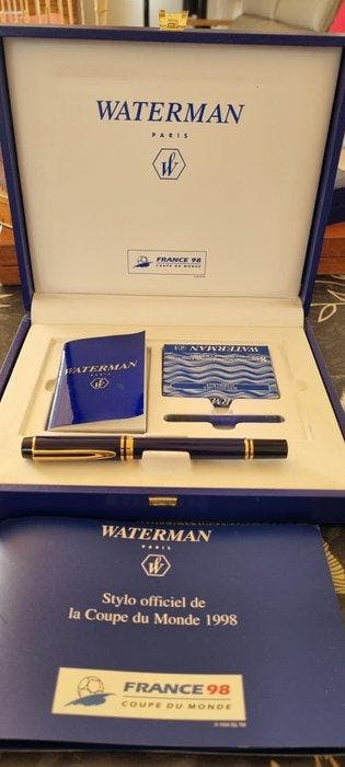 Waterman - Man Coupe du Monde 1998 - Vulpen, Nieuw
