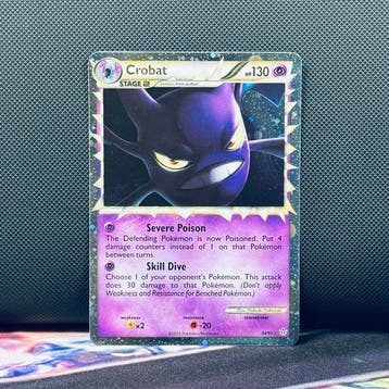 Pokémon Card - CROBAT HOLO 84 - Pokémon, Nieuw